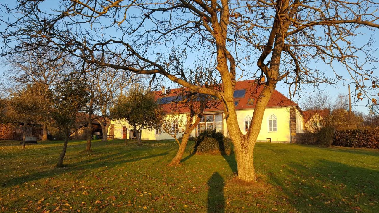 Ferienwohnung Rittergut Rossendorf ドレスデン エクステリア 写真